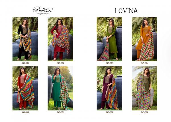 Belliza Lovina Premium Designer Dress Material Collection